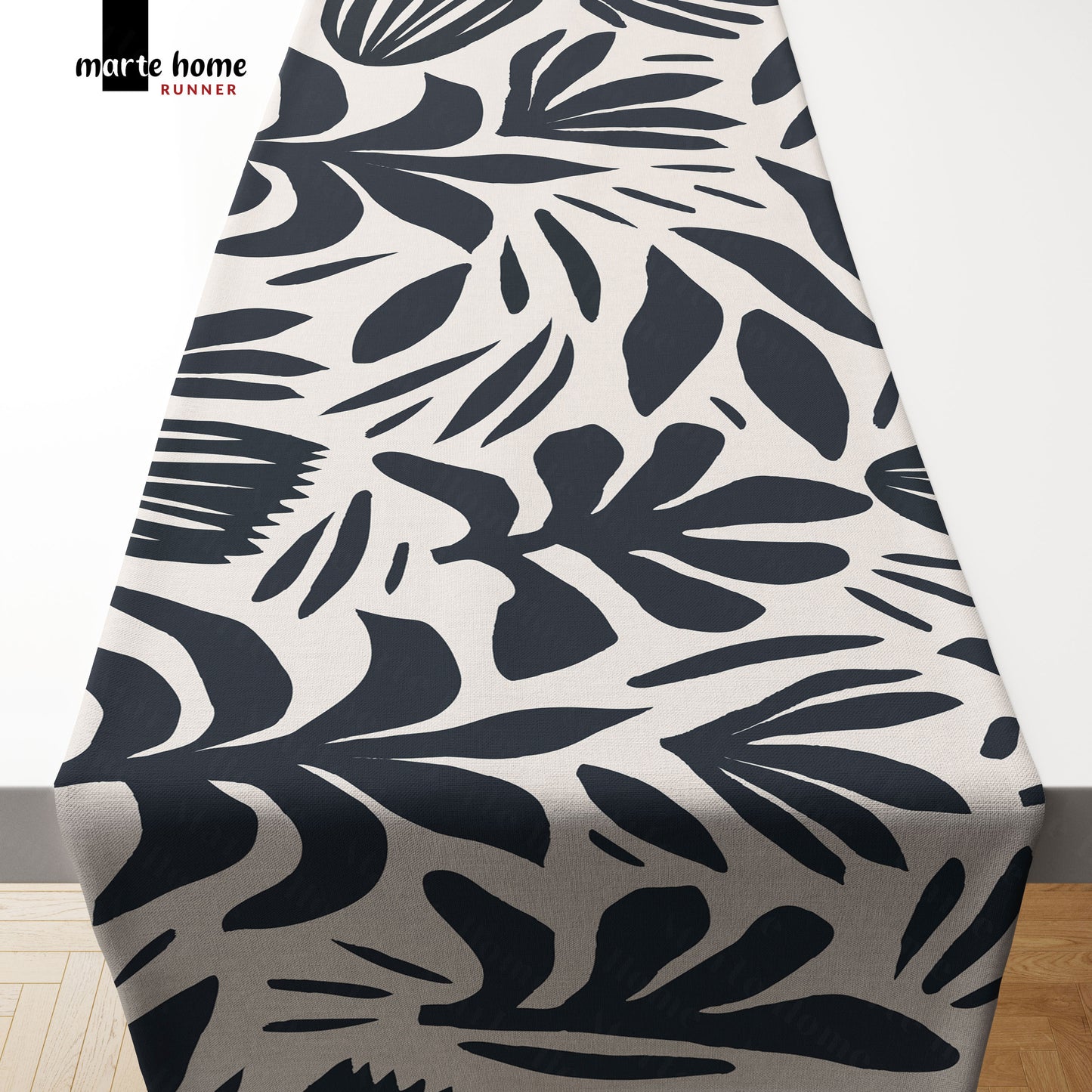 RENKLİ DESENLİ DİJİTAL BASKILI RUNNER 50x150 CM
