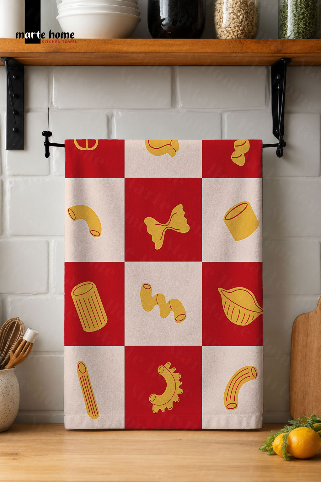 RENKLİ BASKILI 40x60 MUTFAK HAVLUSU, KURULAMA BEZİ