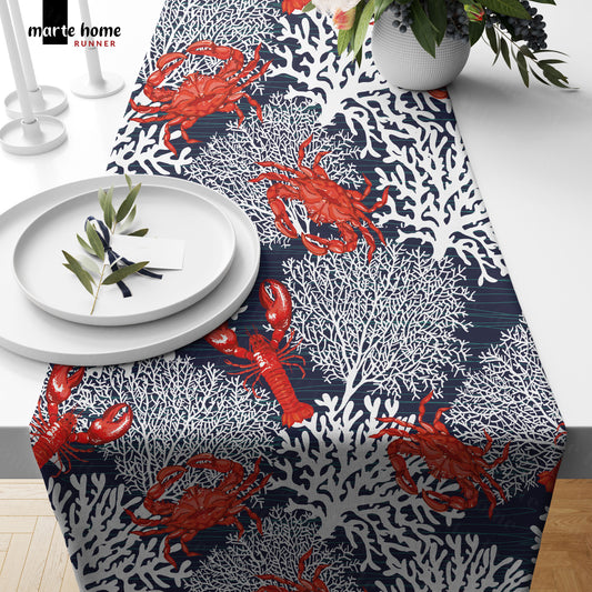 RENKLİ DESENLİ DİJİTAL BASKILI RUNNER 50x150 CM