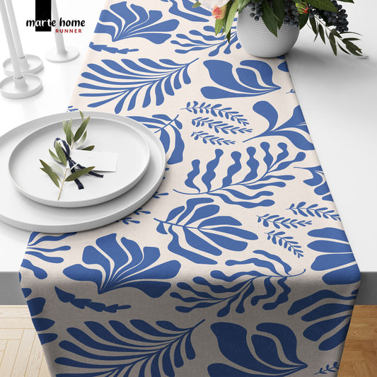 RENKLİ DESENLİ DİJİTAL BASKILI RUNNER 50x150 CM
