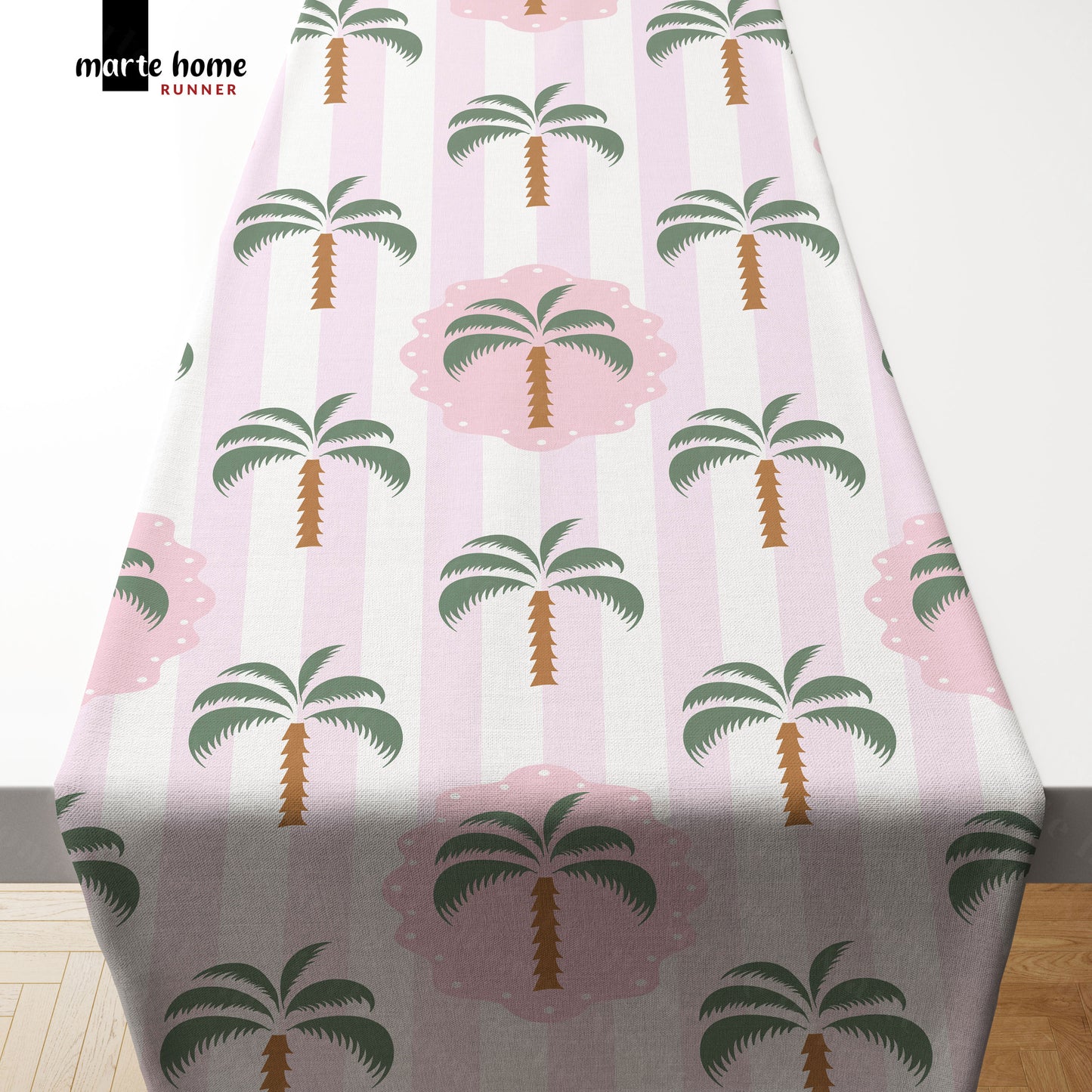 RENKLİ DESENLİ DİJİTAL BASKILI RUNNER 50x150 CM
