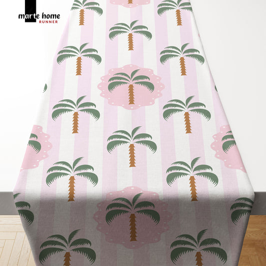 RENKLİ DESENLİ DİJİTAL BASKILI RUNNER 50x150 CM