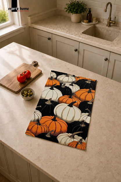 CADILAR BAYRAMI & HALLOWEEN 35X55 CM RENKLİ BASKILI MUTFAK HAVLUSU, KURULAMA BEZİ