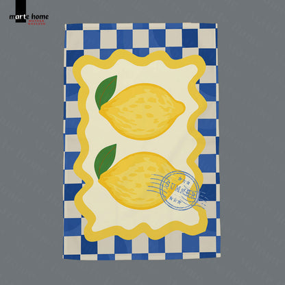 LİMONE - RENKLİ BASKILI 2'Lİ SET 40x60 MUTFAK HAVLUSU, KURULAMA BEZİ